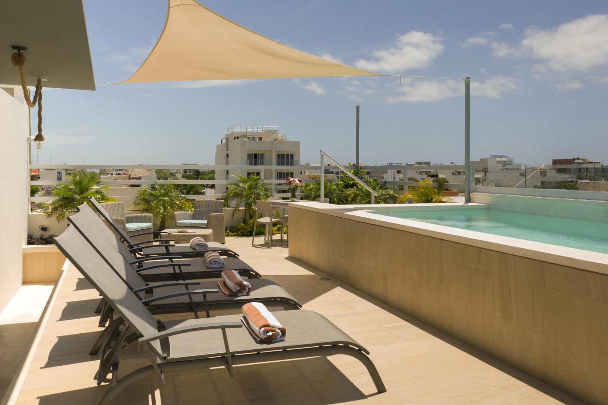 Tropic Playa Apartments Плая дел Кармен Екстериор снимка