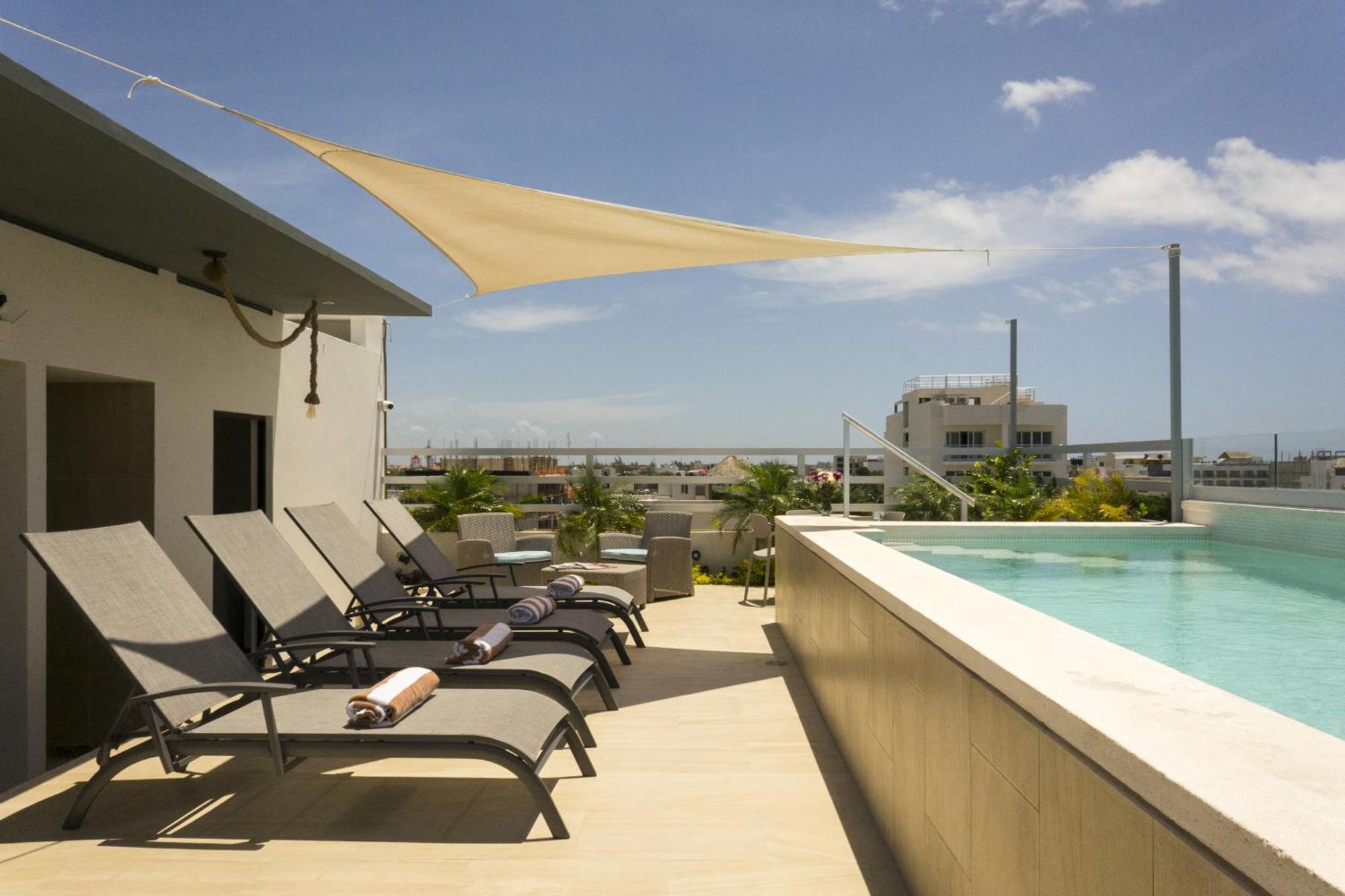 Tropic Playa Apartments Плая дел Кармен Екстериор снимка