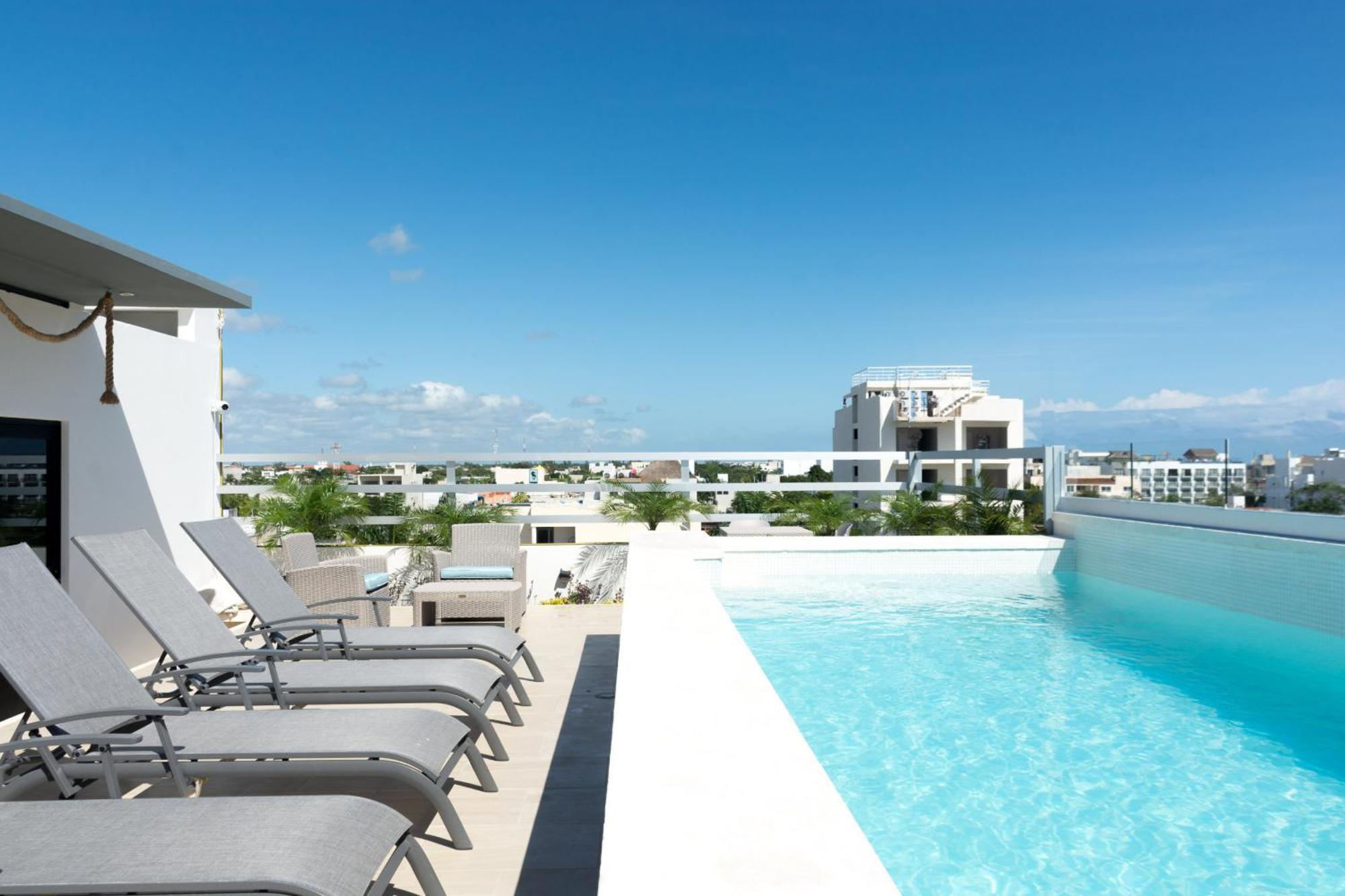 Tropic Playa Apartments Плая дел Кармен Екстериор снимка